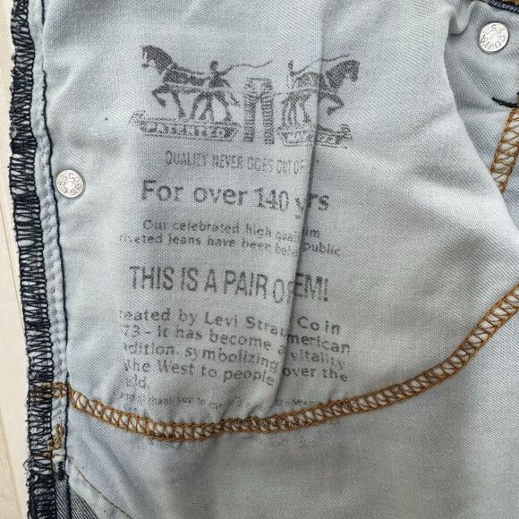 Levi's‎ Men 541 Blue Denim Jeans Size 38x30 (actual 38x 28.5) Straight High Rise - Picture 9 of 15